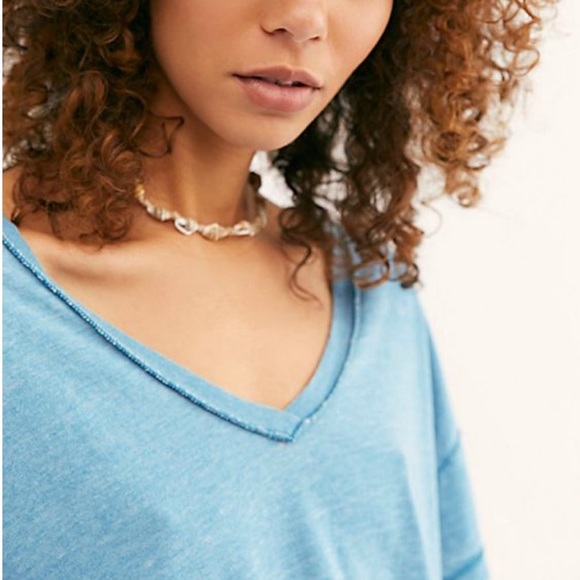 ⭐️ 2/$15 FREE PEOPLE All Mine Tee - Picture 4 of 5